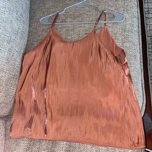 Silk target tank top